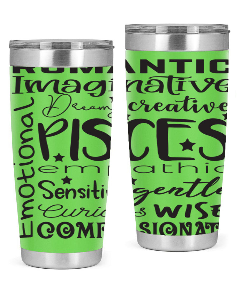 pisces 570#- zodiac- Tumbler
