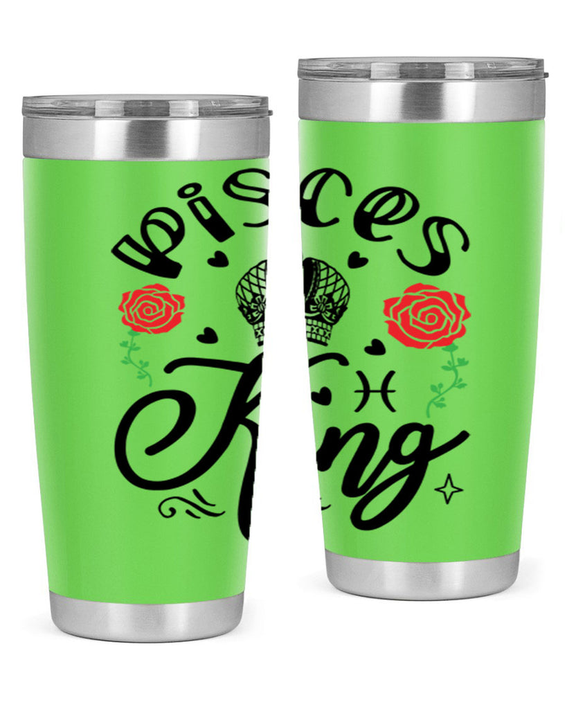 pisces king 375#- zodiac- Tumbler