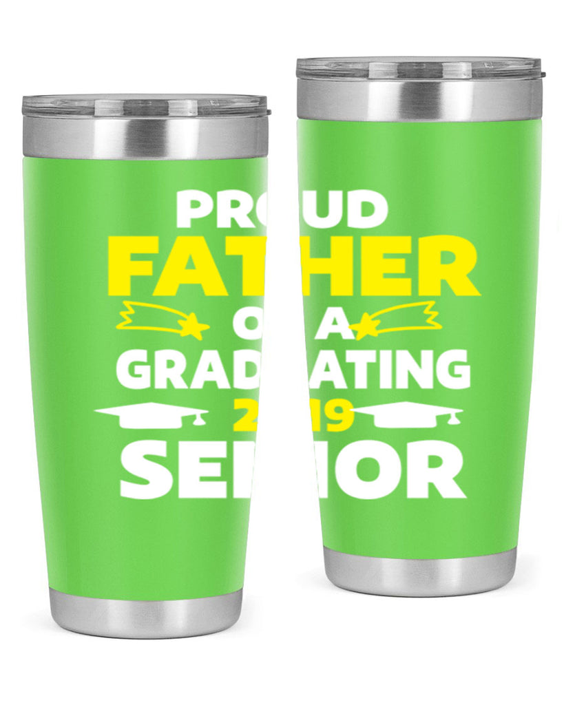 proud father of a graduating 264#- fathers day- Tumbler