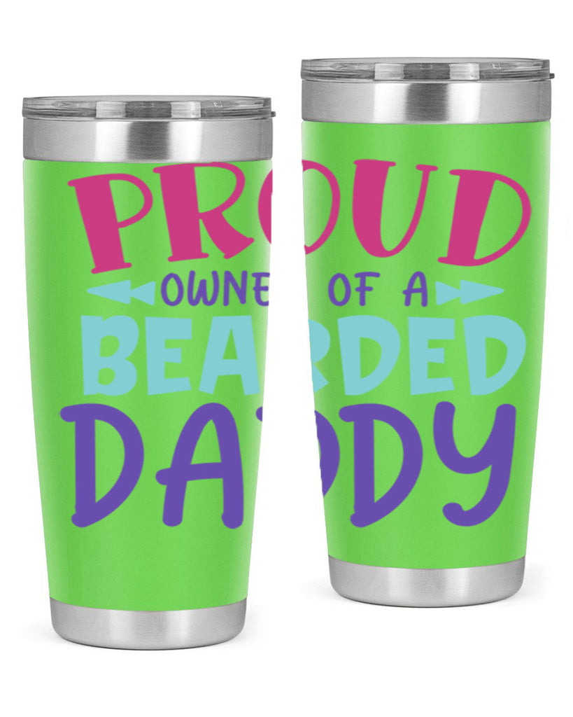 proud owner of a bearded daddy Style 202#- baby- tumbler