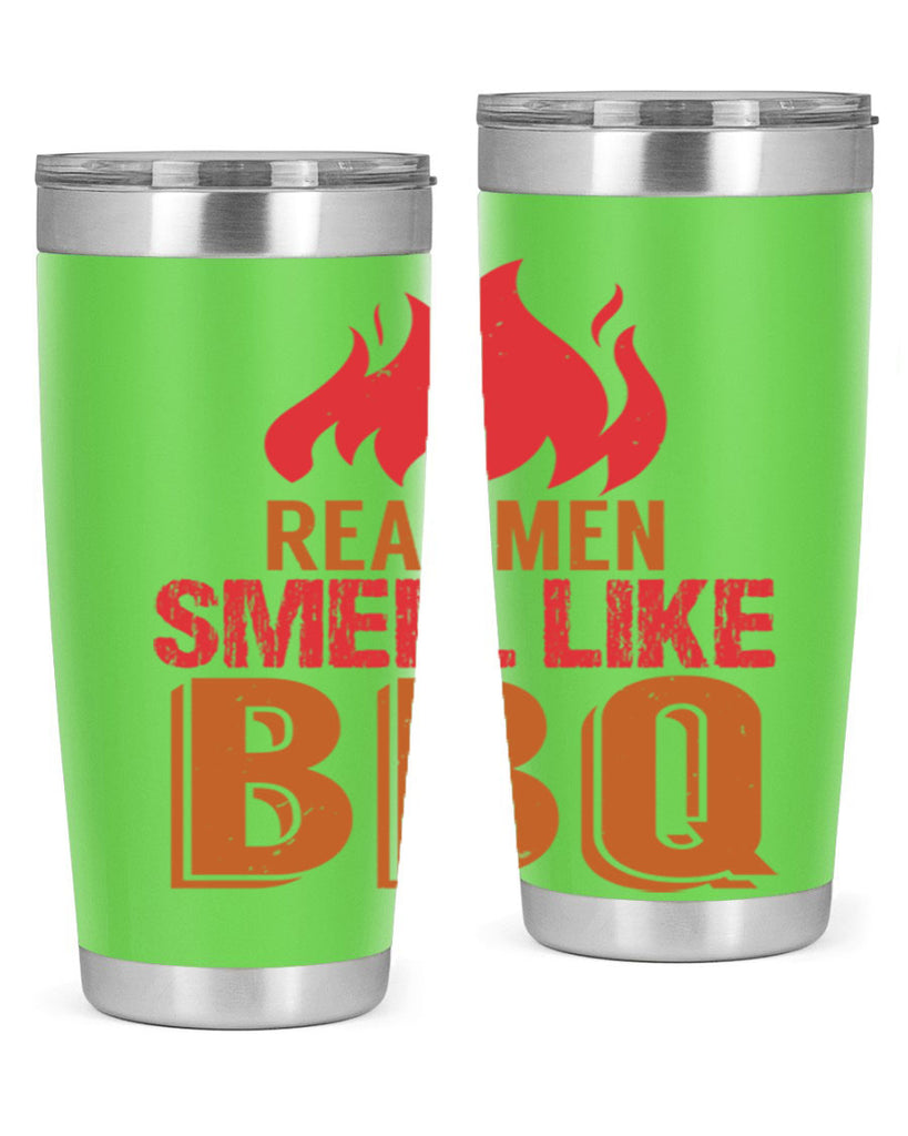 real men smell like bbq 16#- bbq- Tumbler