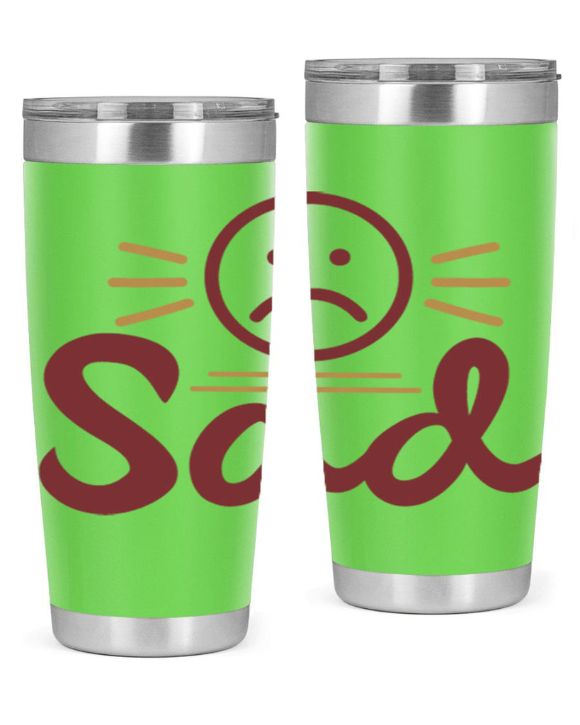 sad 5#- fathers day- Tumbler