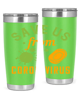save us from coronavirus Style 24#- corona virus- Tumbler