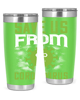 save us from coronavirus Style 25#- corona virus- Tumbler