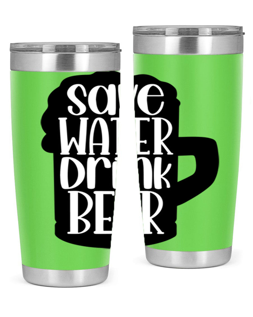 save water drink beer 23#- beer- Tumbler