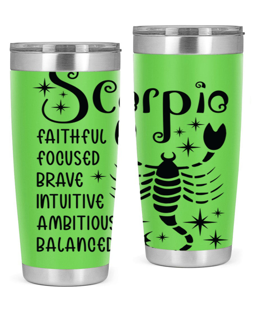 scorpio 431#- zodiac- Tumbler