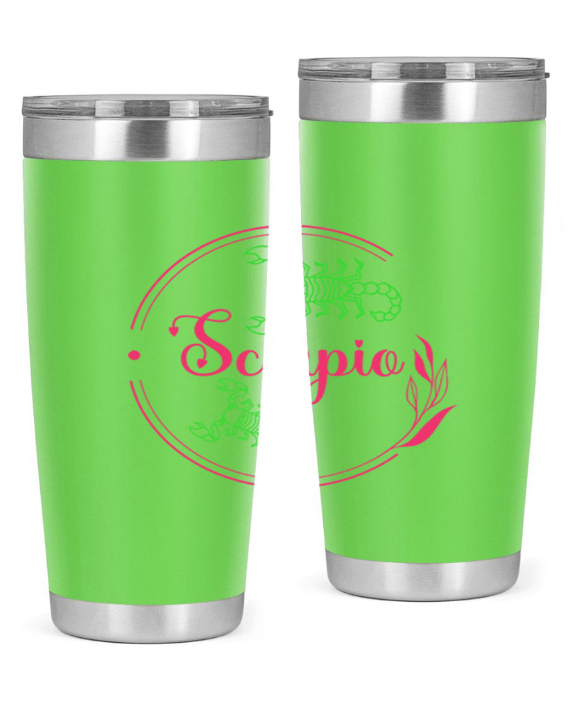 scorpio 437#- zodiac- Tumbler