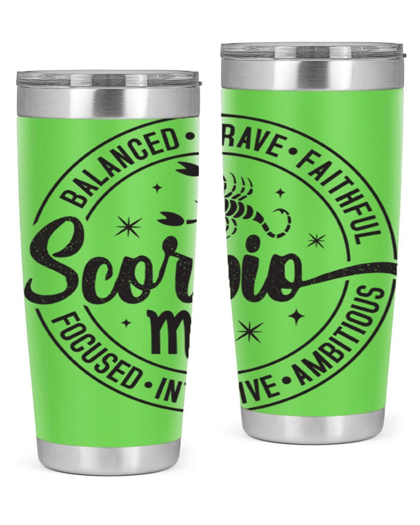 scorpio 438#- zodiac- Tumbler
