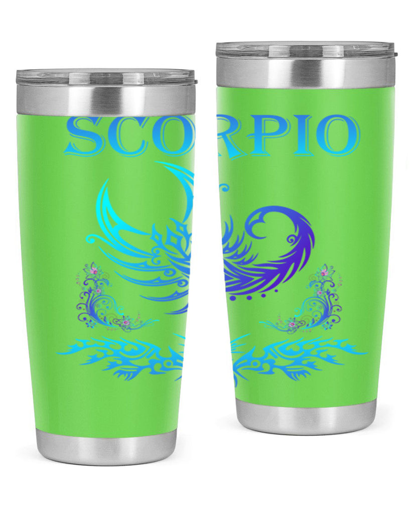 scorpio 449#- zodiac- Tumbler