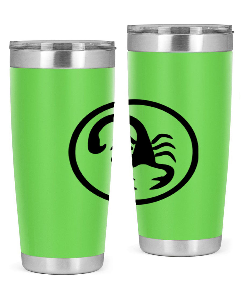 scorpio 452#- zodiac- Tumbler