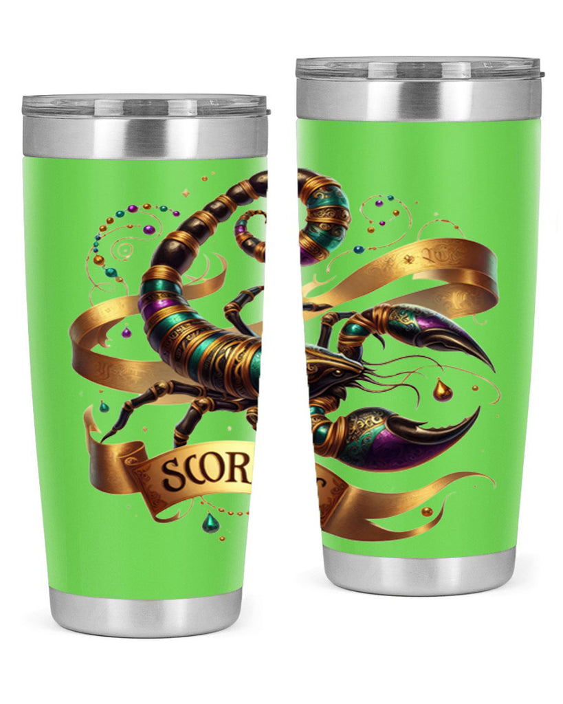 scorpio 459#- zodiac- Tumbler