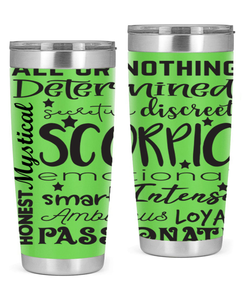 scorpio 572#- zodiac- Tumbler