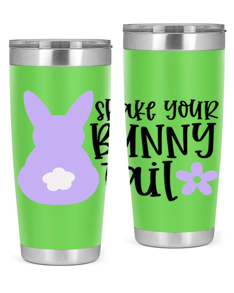 shake your bunny tail 12#- easter- Tumbler