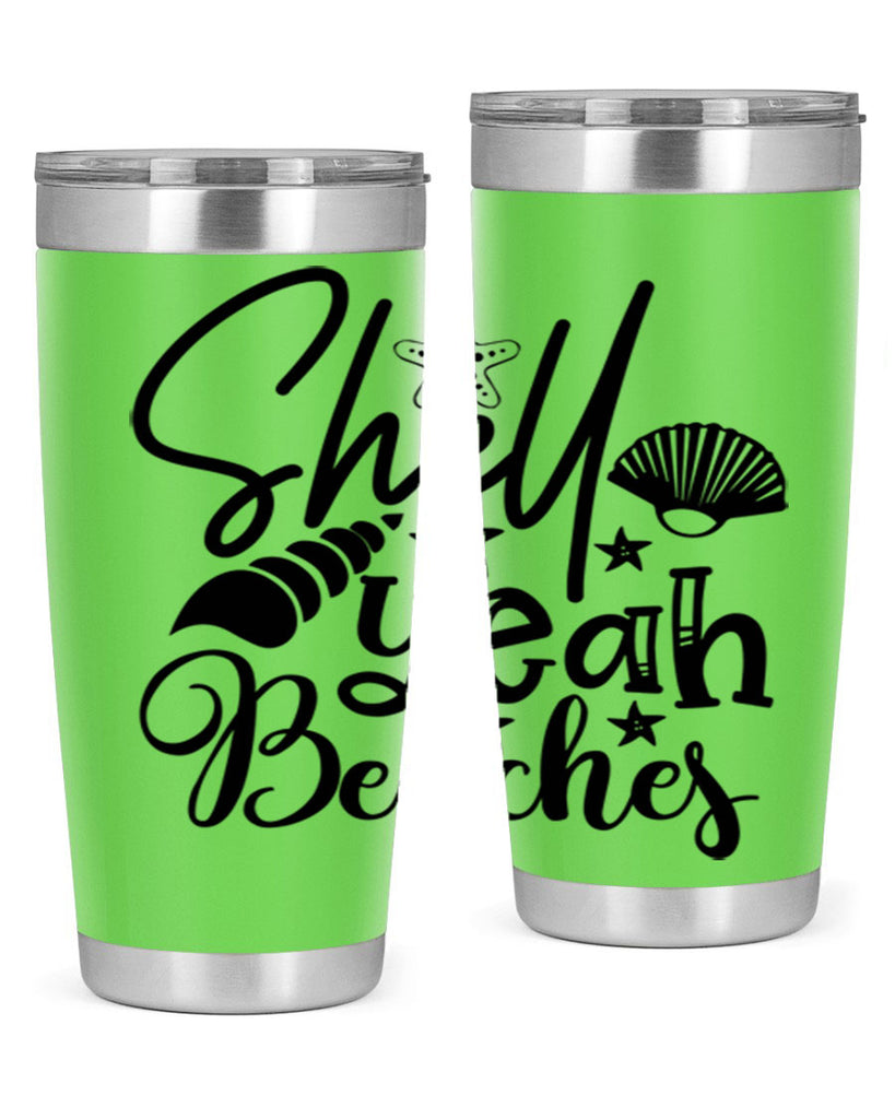 shell yeah beaches Style 75#- summer- Tumbler