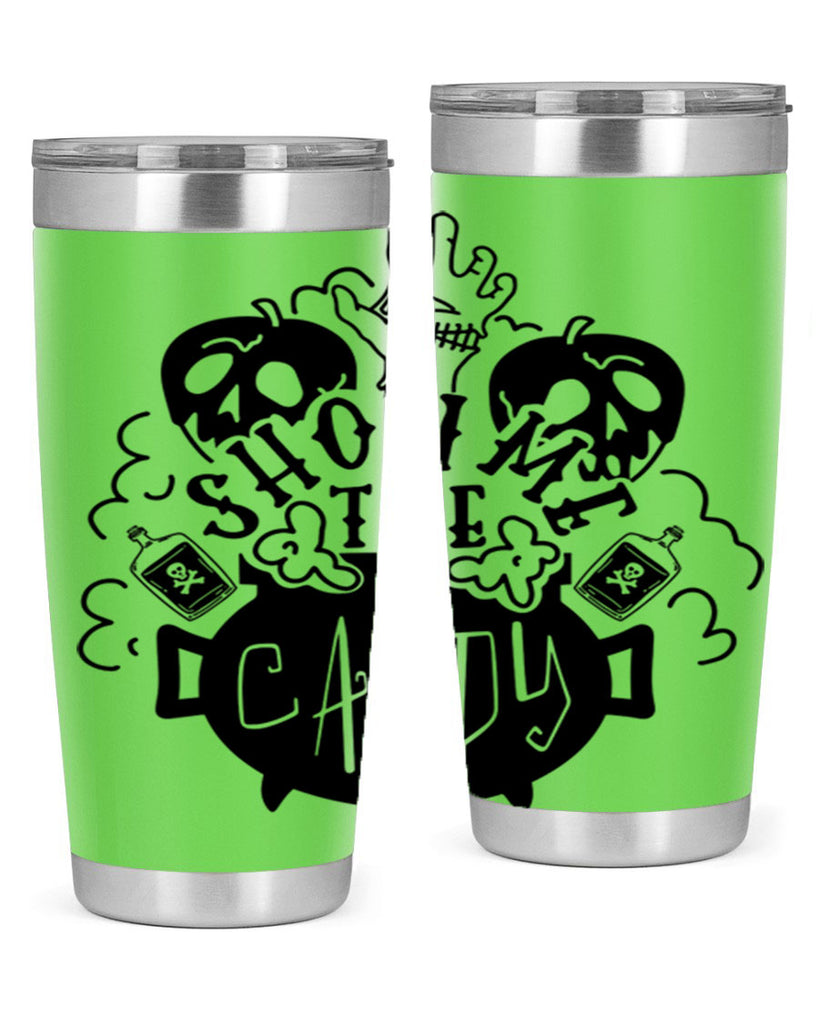 show me the candy 25#- halloween- Tumbler