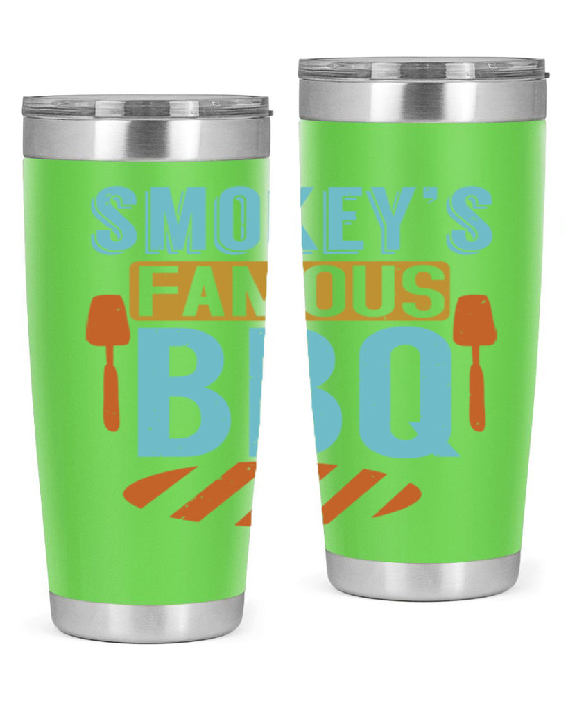 smokeys famous bbq 11#- bbq- Tumbler