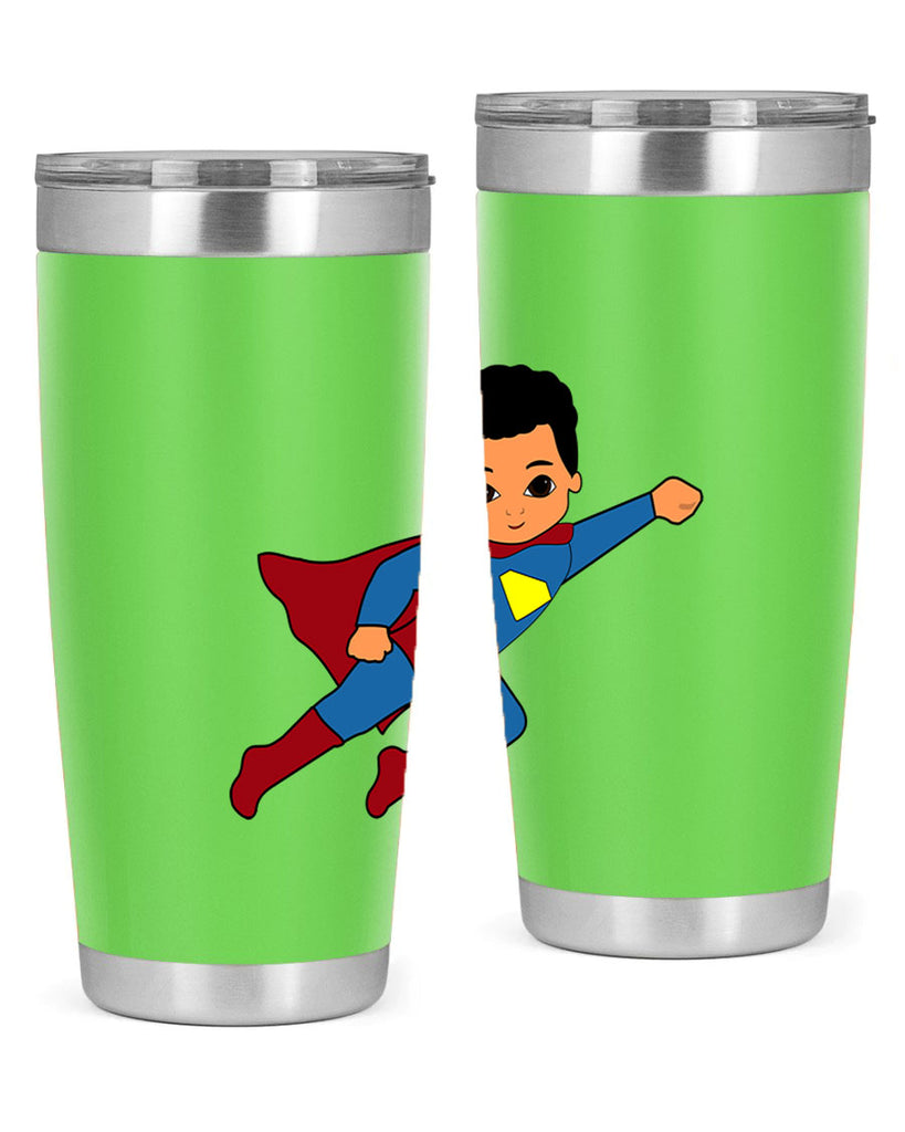 super kid 15#- black men - boys- tumbler
