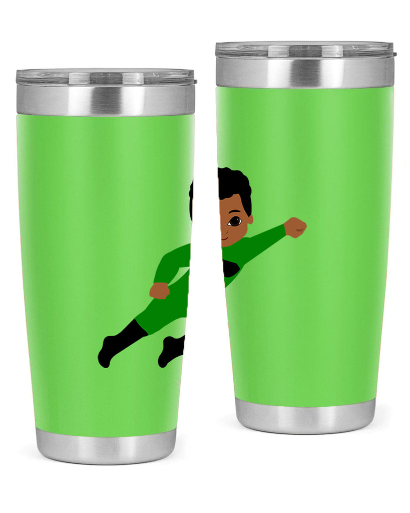 super kid 6#- black men - boys- tumbler
