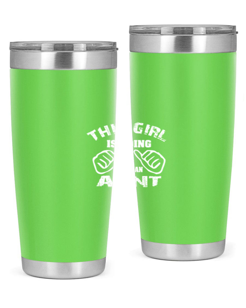 this girl is going to be an auntk Style 66#- aunt- Tumbler