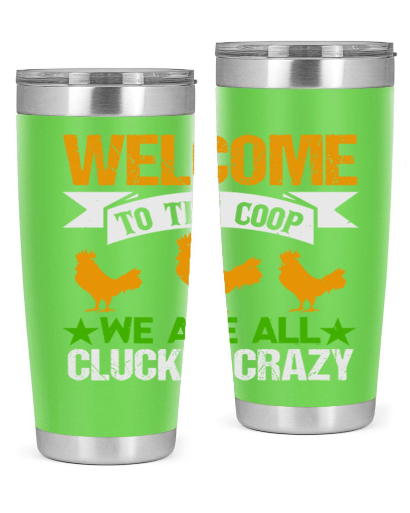 welcome to the coop 29#- farming and gardening- Tumbler