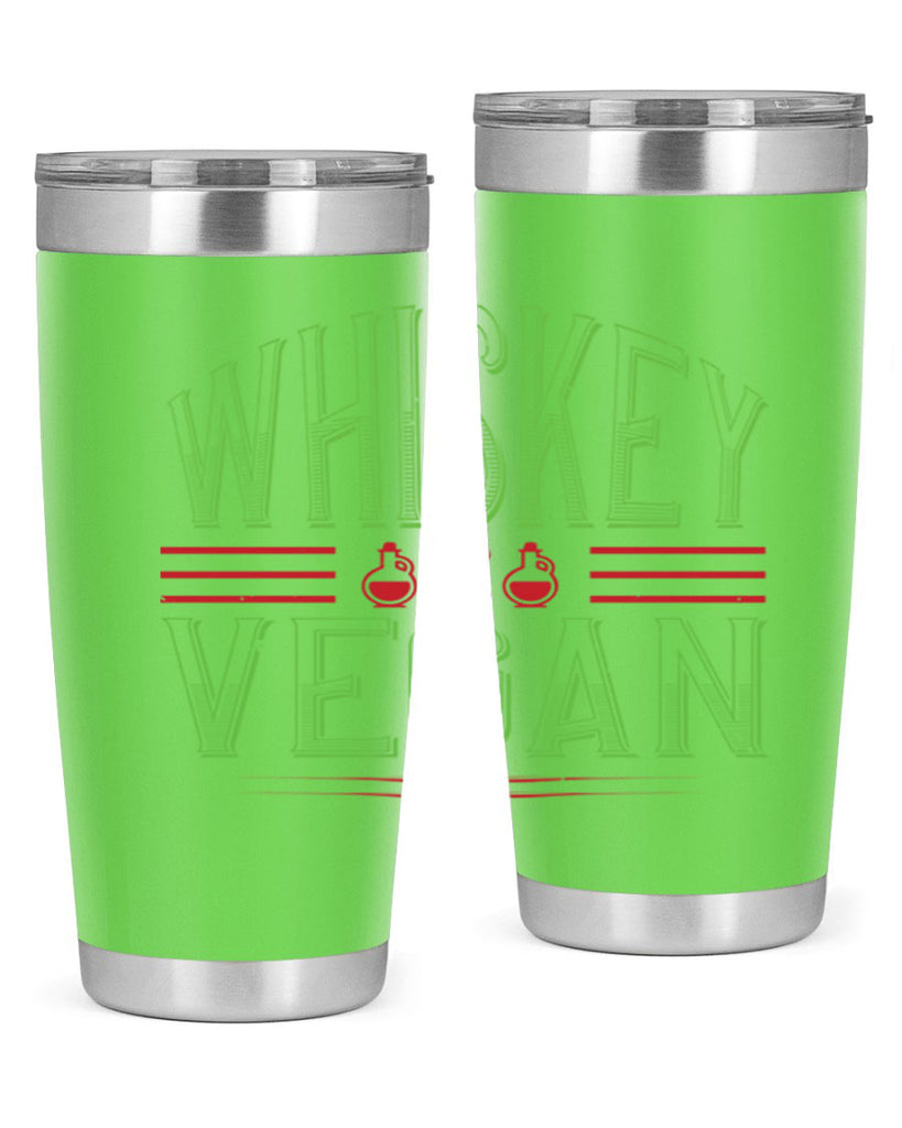 whiskey is vegan 110#- vegan- Tumbler