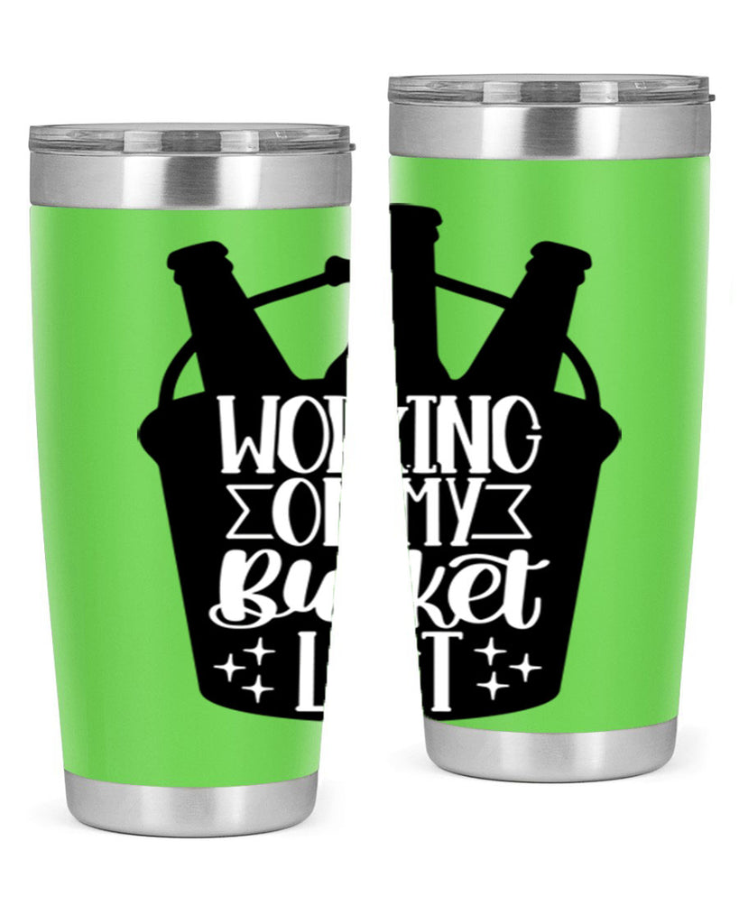 working on my bucket list 14#- beer- Tumbler