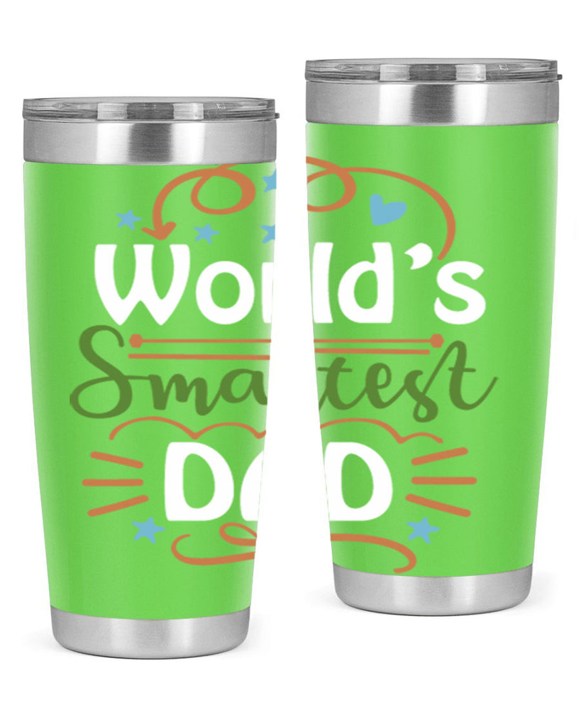 world’s smartest dad 2#- fathers day- Tumbler