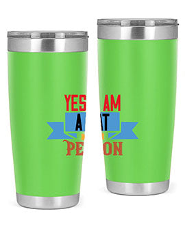yes i am acat person Style 123#- cat- Tumbler