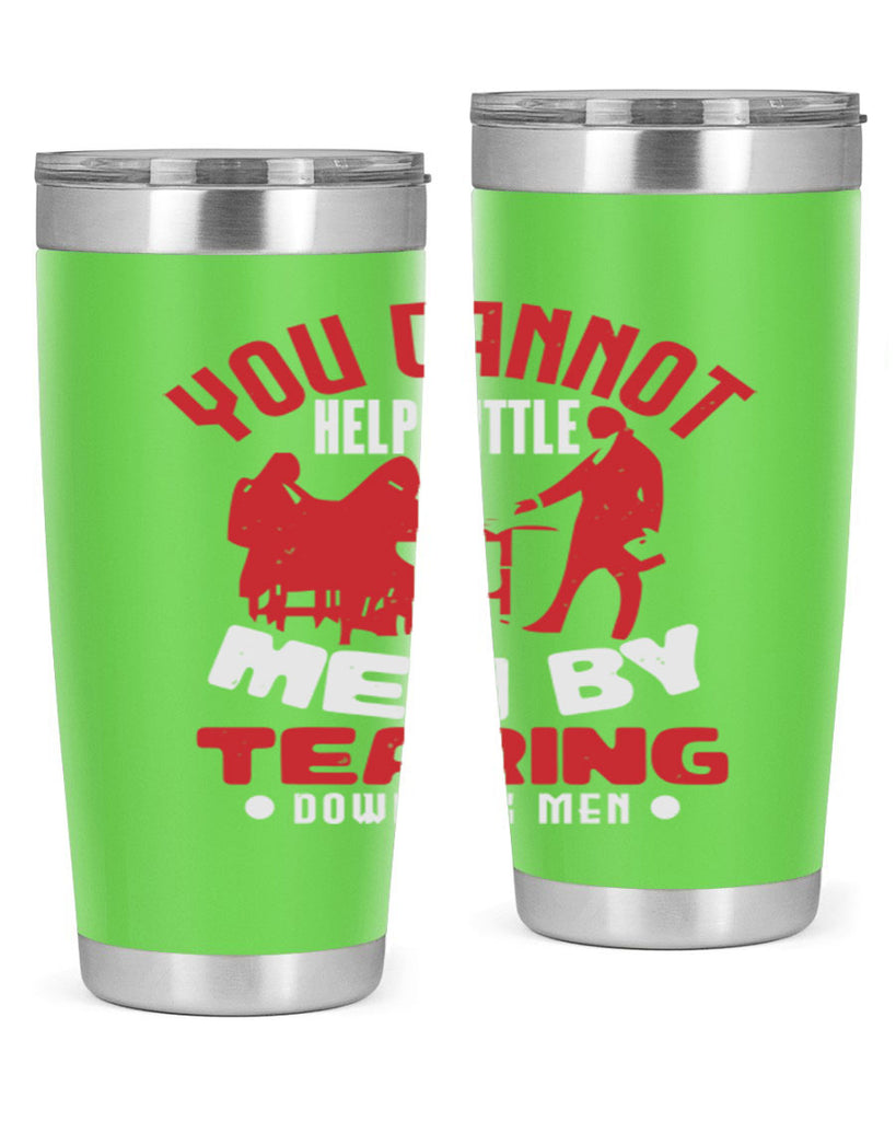 you cannot help little men Style 72#- Fourt Of July- Tumbler
