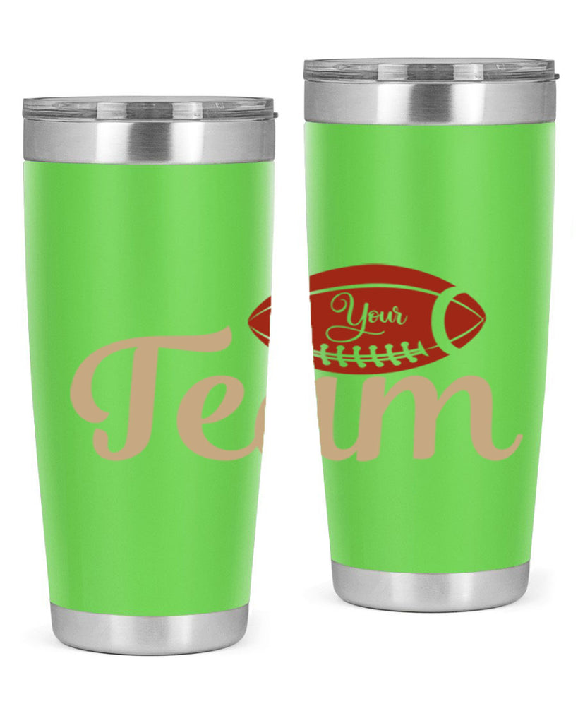 your team 2271#- softball- Tumbler