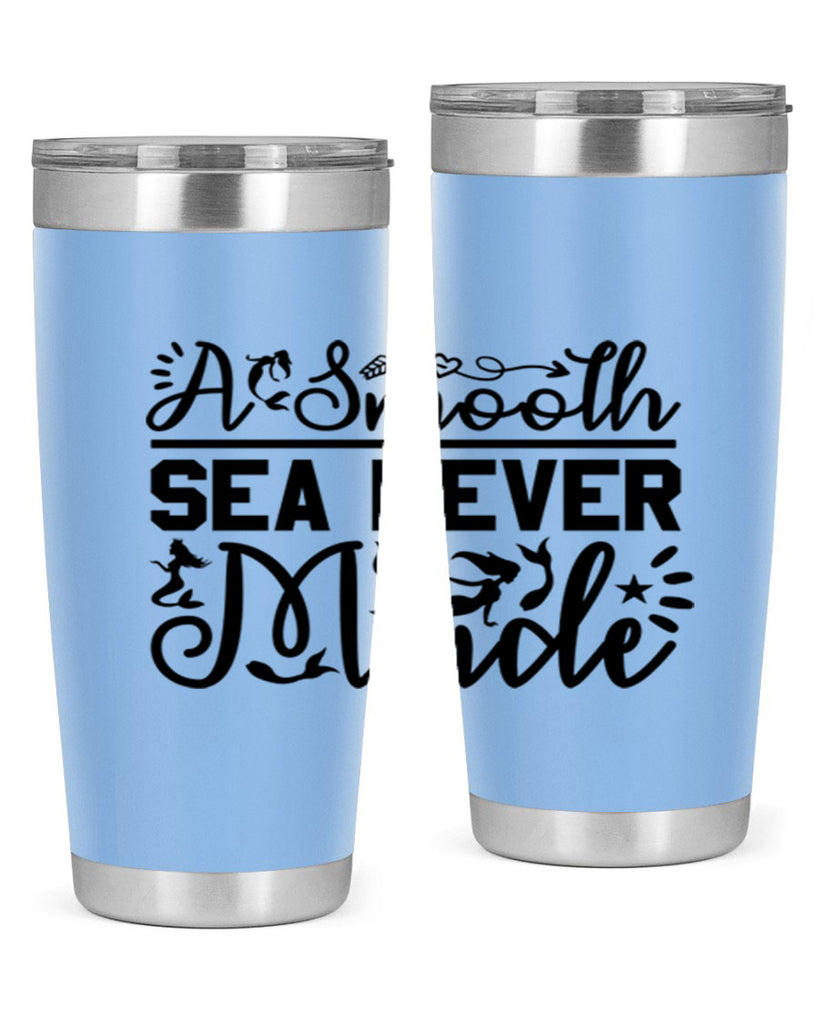 A Smooth Sea Never Made 11#- mermaid- Tumbler