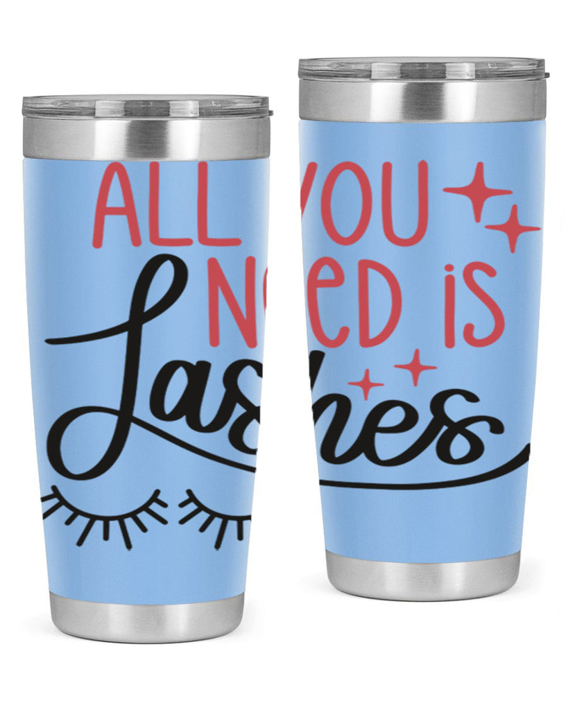 All You Need Is Lashes Style 146#- make up- Tumbler