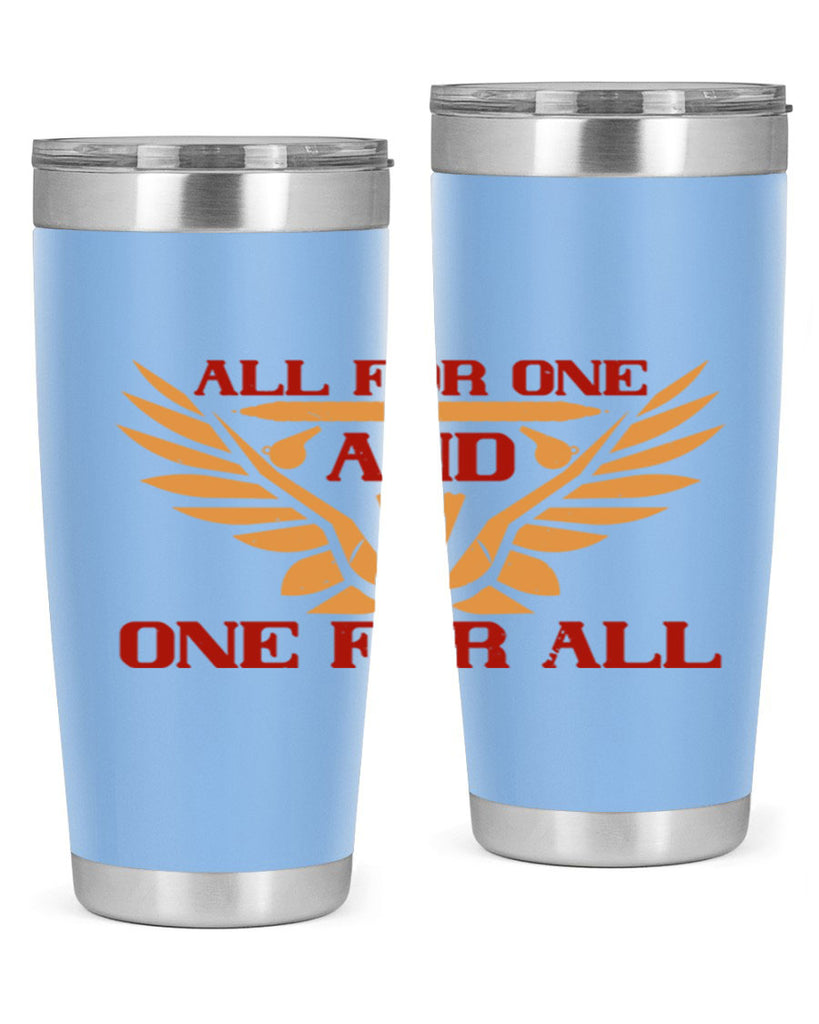All for one and one for all 2360#- badminton- Tumbler