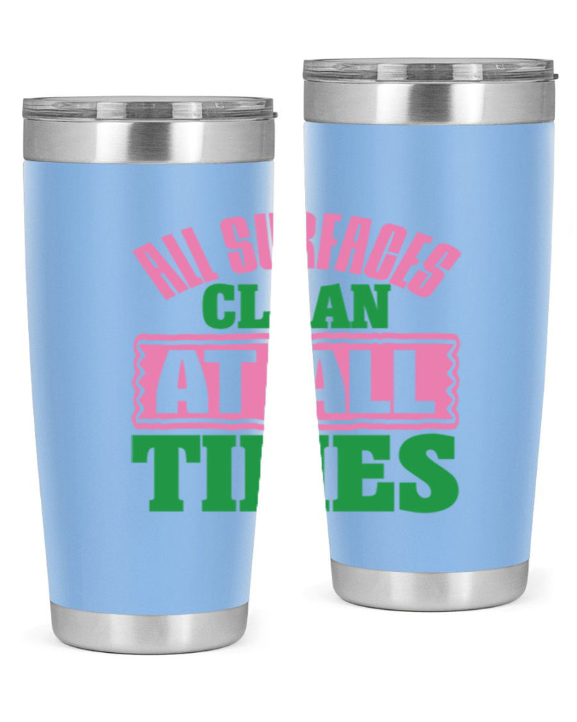 All surfaces clean at all times Style 1#- cleaner- tumbler