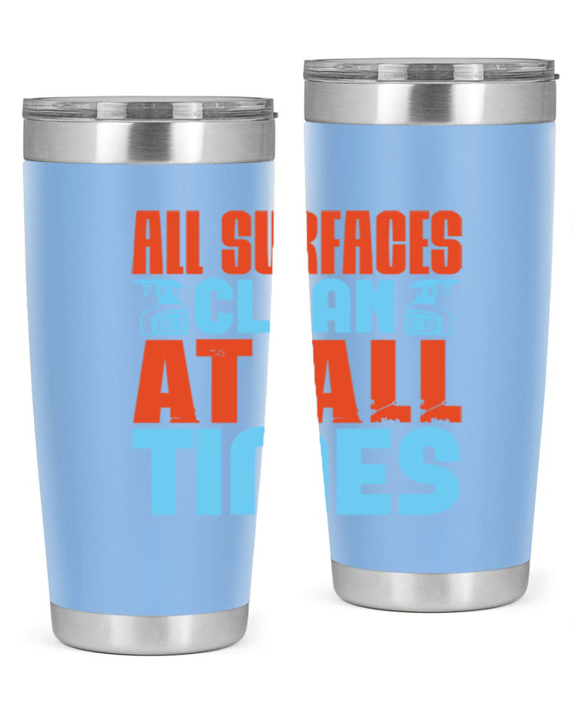 All surfaces clean at all times Style 2#- cleaner- tumbler