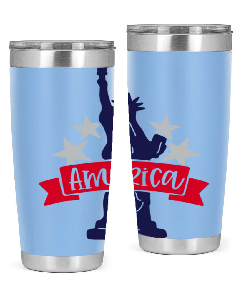 America Style 145#- Fourt Of July- Tumbler