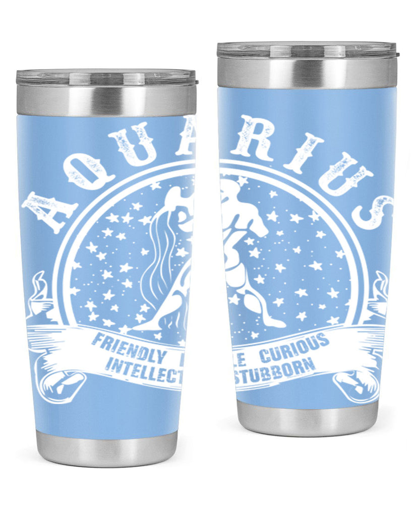 Aquarius 43#- zodiac- Tumbler