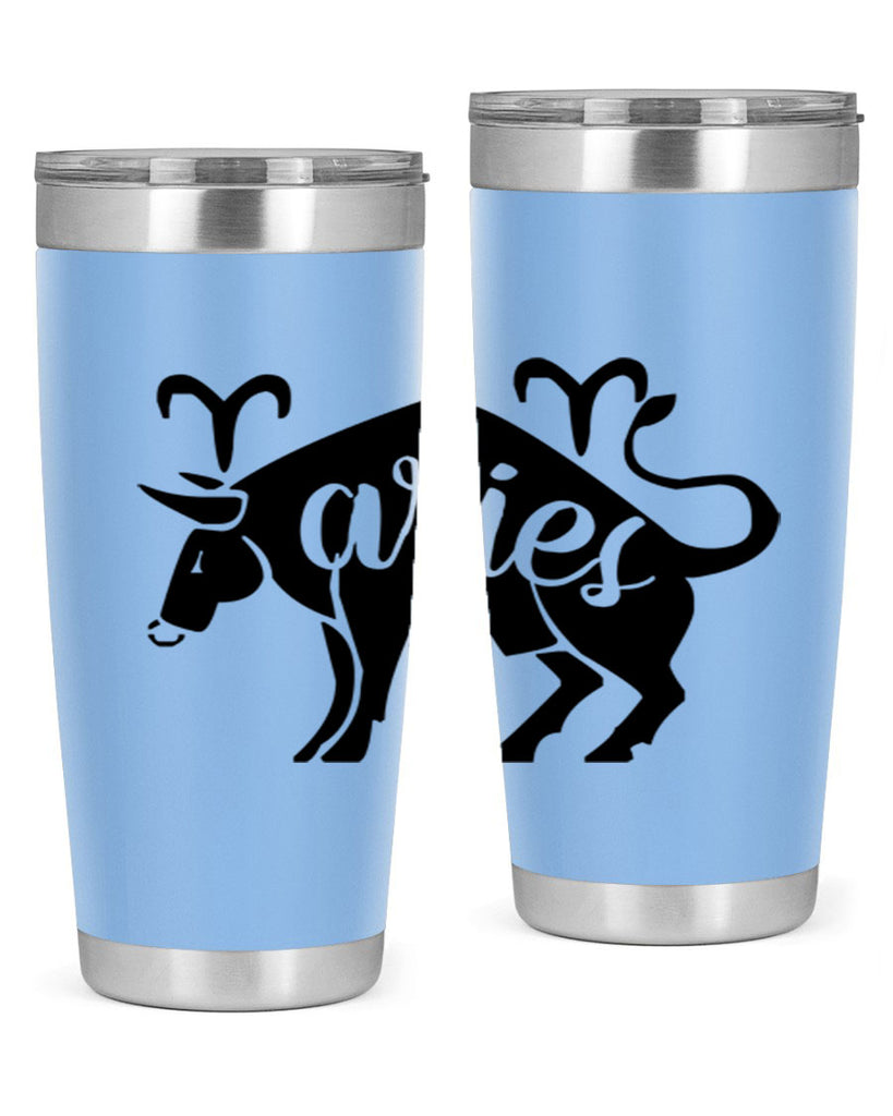 Aries 104#- zodiac- Tumbler