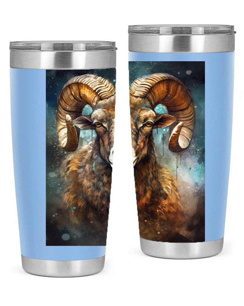 Aries 54#- zodiac- Tumbler