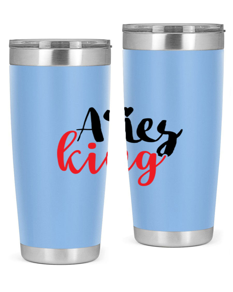Aries king 96#- zodiac- Tumbler