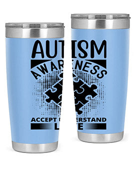 Autism awareness Style 43#- autism- Tumbler