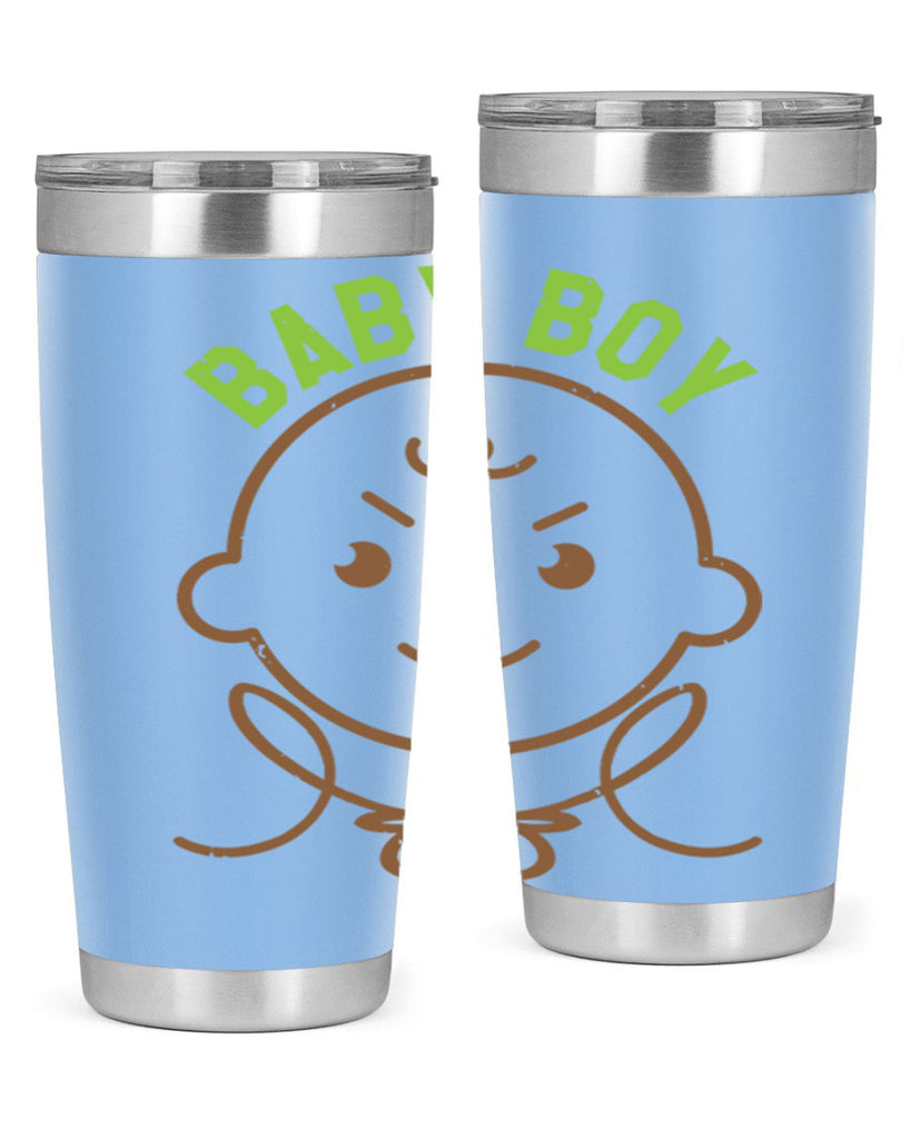 Baby Boy Style 4#- baby shower- tumbler