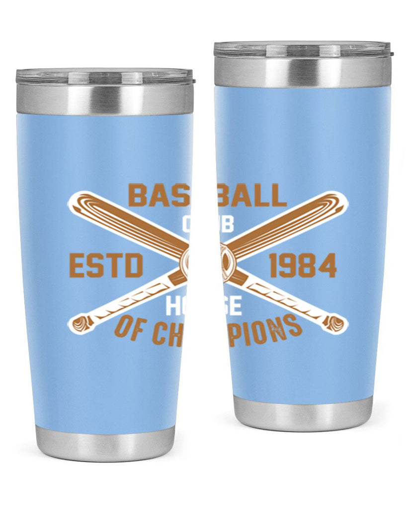 Baseball 1443#- baseball- Tumbler