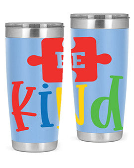Be Kind Style 9#- autism- Tumbler