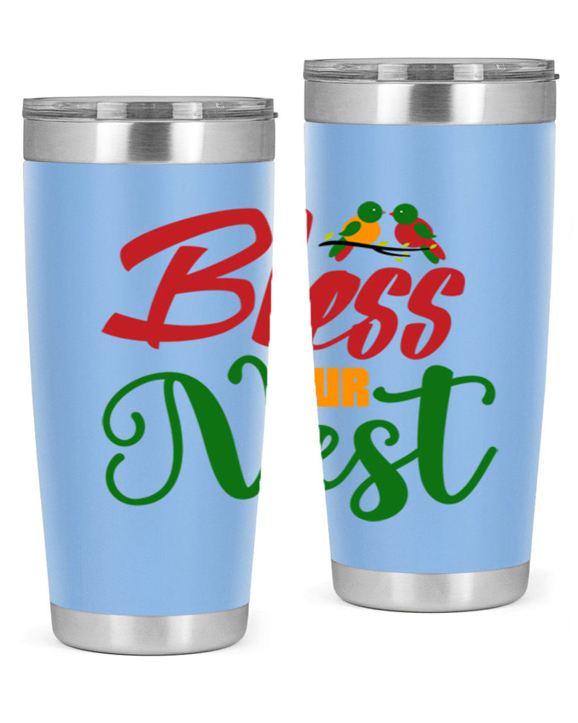 Bless Our Nest 67#- spring- Tumbler