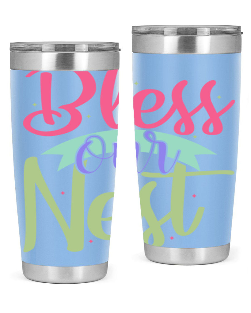 Bless our nest 49#- spring- Tumbler
