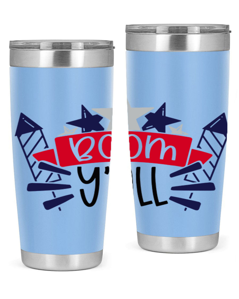 Boom Yall Style 146#- Fourt Of July- Tumbler