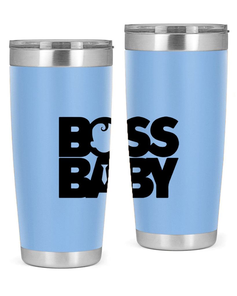 Boss Baby On Board 1#- black words phrases- Cotton Tank