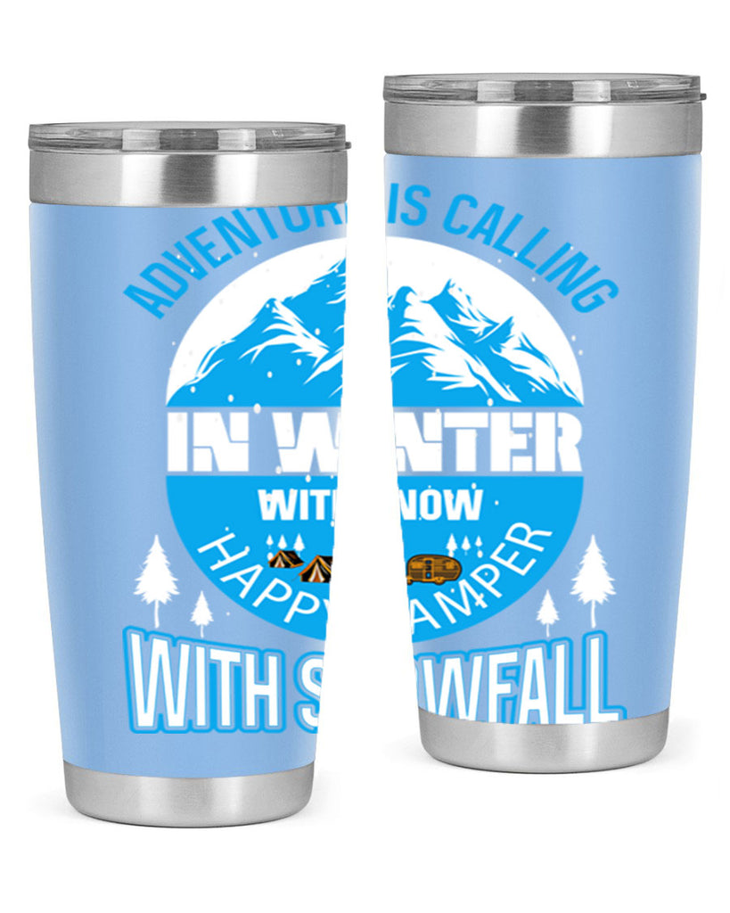 Camping Winter 39#- winter- Tumbler