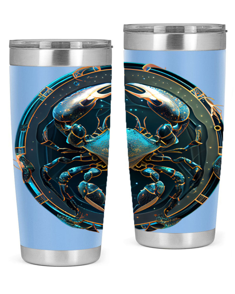 Cancer 147#- zodiac- Tumbler